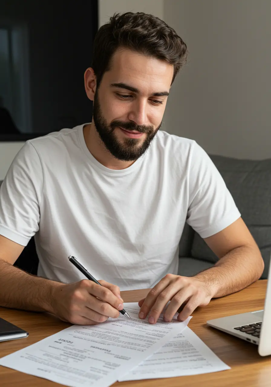 Ilustração de restituição do imposto Ilustração de restituição do imposto